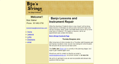 Desktop Screenshot of boesstrings.com